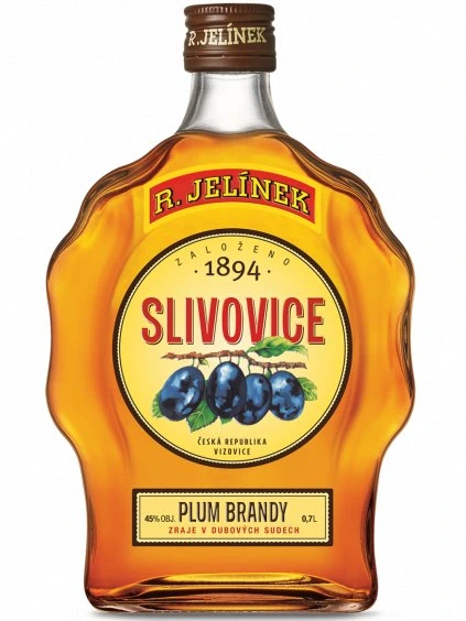 GOLD SLIVOVITZ PLUM BRANDY 45% 0,7L